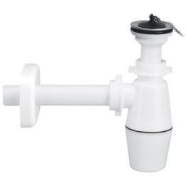 SIFONE A BOTTIGLIA PER LAVABO CON PILETTA 1"1/4 x 32