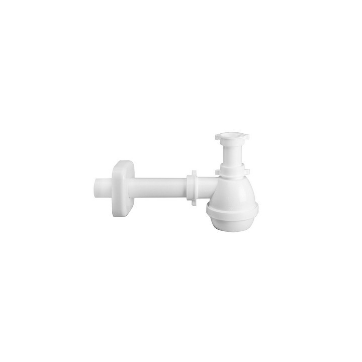 SIFONE TIPO "M" PER LAVELLI INOX AD 1 VIA SENZA PILETTA (MARCHIO LIRA) 1"1/2