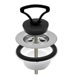 PILETTA SIMPLEX CON TAPPO MANIGLIA 1" 1/4 x Diam. 65