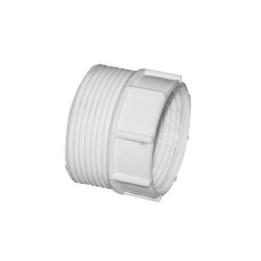 RIDUZIONE IN PVC PER SIFONI DA INOX A PORCELLANA M 1"1/2 x F 1"1/4 -CONF