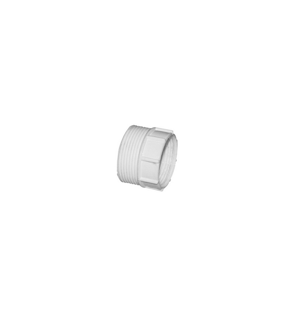 RIDUZIONE IN PVC PER SIFONI DA INOX A PORCELLANA M 1"1/2 x F 1"1/4 -CONF