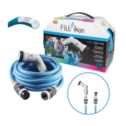 SET TUBO IKON FINO A 25 M C/ACCESSORI COLORI ASS