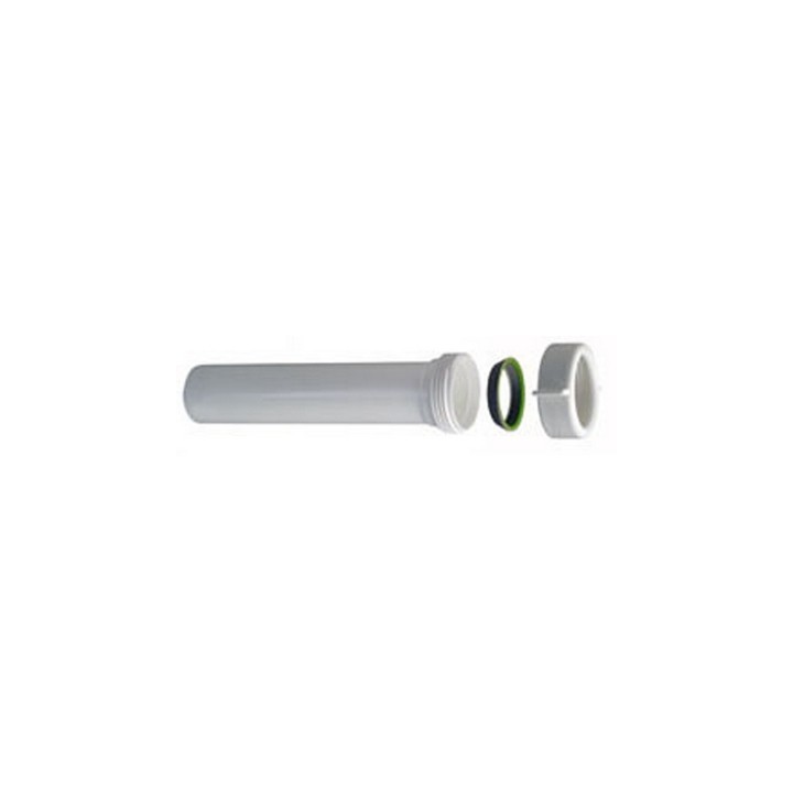 PROLUNGA UNIVERSALE COMPLETA BIANCA DM. 40 1"1/2 x 230 mm.