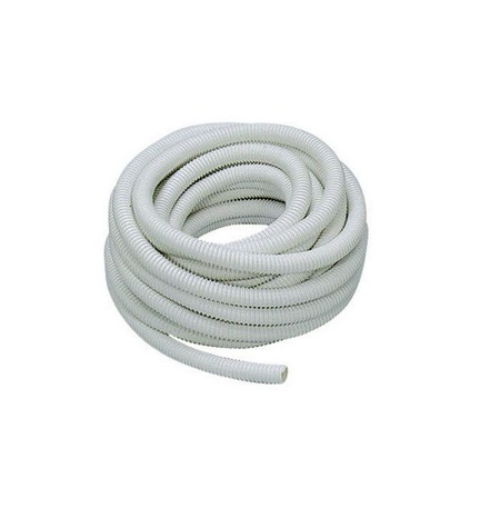 TUBO IN PVC SPIRALATO FLESSIBILE BIANCO A MT. Diam. 32