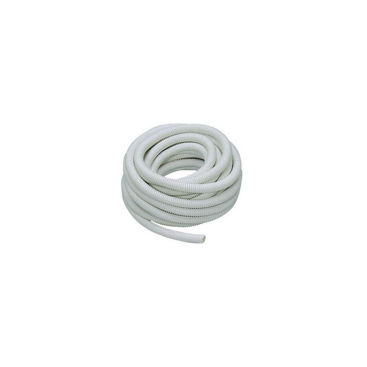 TUBO IN PVC SPIRALATO FLESSIBILE BIANCO A MT. Diam. 32