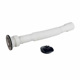 TUBO ESTENSIBILE CON PILETTA 1"1/4 uscita 32-40 Pil. D.65