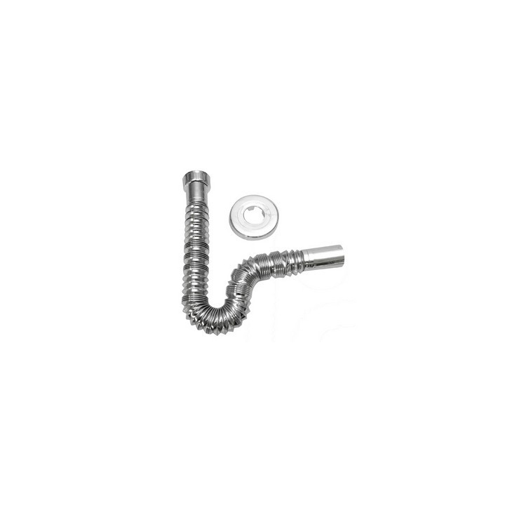 TUBO ESTENSIBILE MAGIKONE CROMATO CON ROSONE 1"1/4 x 32