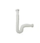 TUBO ESTENSIBILE MONOBLOCCO CON GHIERA BIANCO 1"1/2 x 40