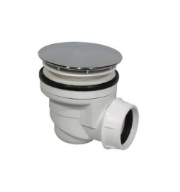 PILETTA SIFONATA PER PIATTI DOCCIA IN PVC Diam. 90 foro grande