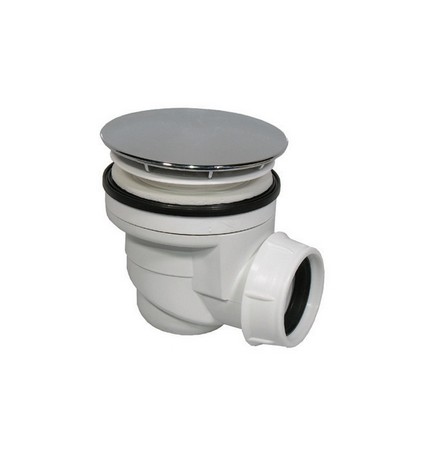 PILETTA SIFONATA PER PIATTI DOCCIA IN PVC Diam. 90 foro grande