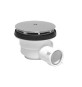 PILETTA SIFONATA PER PIATTI DOCCIA IN PVC DM.120 Diam. 90 foro grande