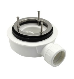 PILETTA SIFONATA PER PIATTI DOCCIA RIBASSATI SIMIL-STONE Diam. 90