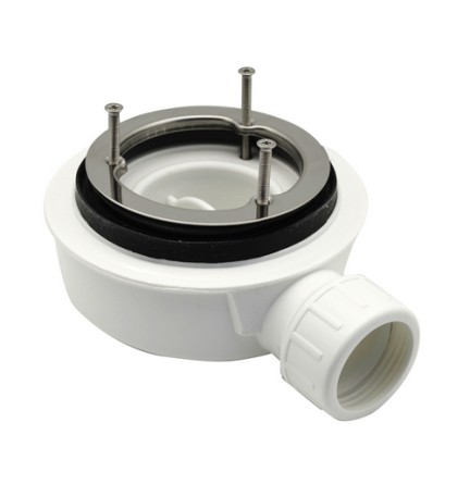 PILETTA SIFONATA PER PIATTI DOCCIA RIBASSATI SIMIL-STONE Diam. 90