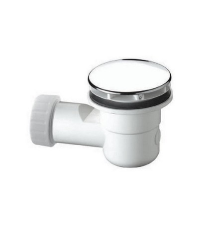 PILETTA SIFONATA PER PIATTI DOCCIA SIFONE ESTRAIBILE Diam. 60