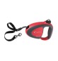 GUINZAGLIO P/CANI FLIPPY ONE TAPE LARGE ROSSO