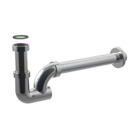 SIFONE ISPEZIONABILE KAPPA IN OTTONE 1" x 26