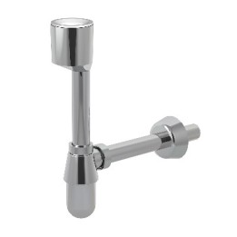 SIFONE A BOTTIGLIA PER ORINATOIO MOD. THERMOTRAP Scarico D. 32x250 mm -Conn. 50