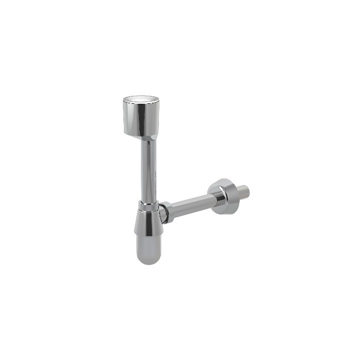 SIFONE A BOTTIGLIA PER ORINATOIO MOD. THERMOTRAP Scarico D. 32x250 mm -Conn. 50