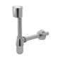 SIFONE A BOTTIGLIA PER ORINATOIO MOD. THERMOTRAP Scarico D. 32x250 mm -Conn. 50