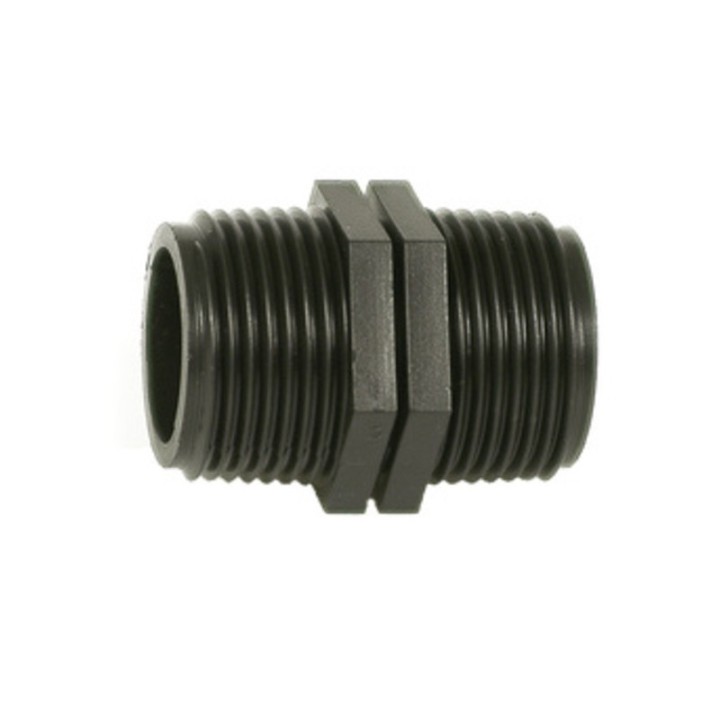RACCORDO POLIPROP NIPPLO 1X 1*