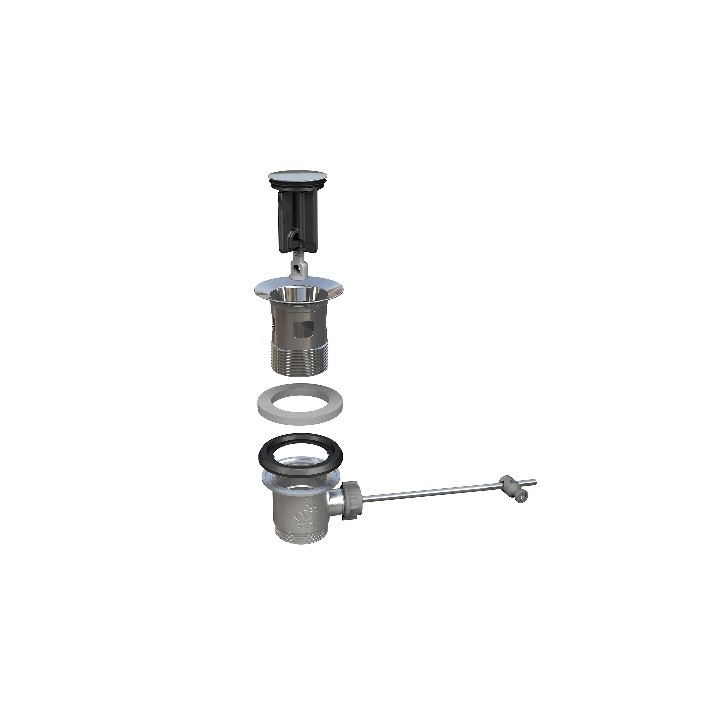 PILETTA PER LAVABO E BIDET KINOKO Tappo Inox D. 36,5 mm