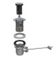 PILETTA PER LAVABO E BIDET KINOKO Tappo Inox D. 36,5 mm