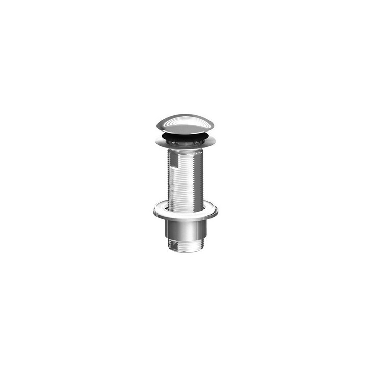 PILETTA PER SIFONI ABS CON TAPPO CLICK-CLACK IN INOX -