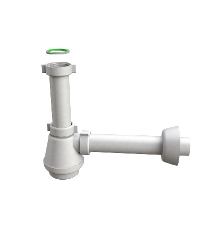 SIFONE PER LAVELLO "FIASCA" 1"1/2