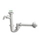 SIFONE PER LAVELLO A TUBO "MAGNUM" C/ATT. ELETTRODOMESTICO 1"1/2