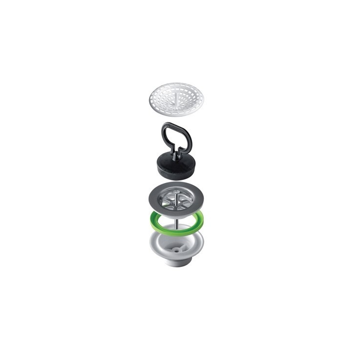 PILETTA PER LAVELLI CON GATTINARA IN ACCIAIO INOX 1" 1/2