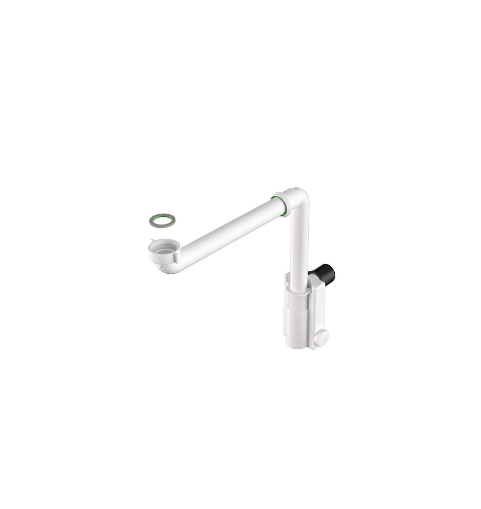 SIFONE PER LAVABO MURALES SALVA SPAZIO CON ISPEZIONE 1"1/4 x 32/40