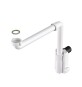 SIFONE PER LAVABO MURALES SALVA SPAZIO CON ISPEZIONE 1"1/4 x 32/40
