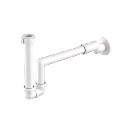 SIFONE U-JUNIOR CON TERMINALE ECCENTRICO 2,5 CM D. 32/40 - 1" -1"1/4