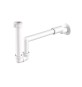 SIFONE U-JUNIOR CON TERMINALE ECCENTRICO 2,5 CM D. 32/40 - 1" -1"1/4