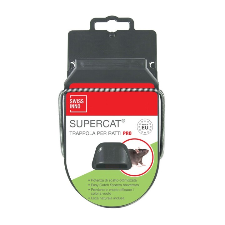 TRAPPOLA P/RATTI C/ESCA SUPERCAT PRO 1 PZ