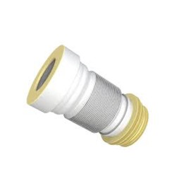MANICOTTO FLESSIBILE ED ESTENSIBILE PER COLLEGAMENTO AL VASO WC F 80-110 mm /...