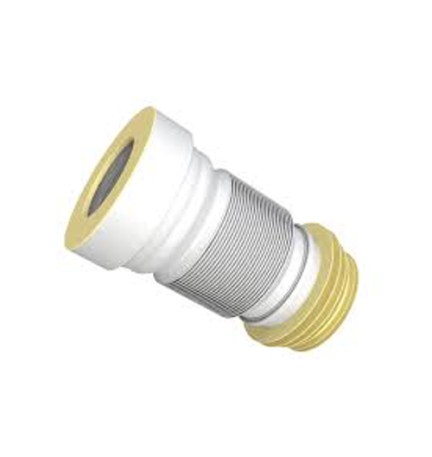 MANICOTTO FLESSIBILE ED ESTENSIBILE PER COLLEGAMENTO AL VASO WC F 80-110 mm / M 100-110 mm