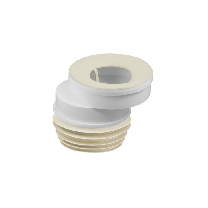 MANICOTTO PER W.C. "BI-POWER" ECCENTRICO 20 MM Versione eccentrico