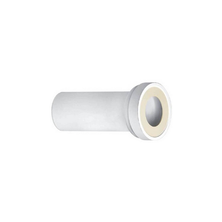 MANICOTTO PER W.C. RIGIDO PVC Diam. 100 x 180