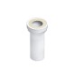 MANICOTTO DIRITTO PER W.C. TERMINALE LISCIO Diam. 90