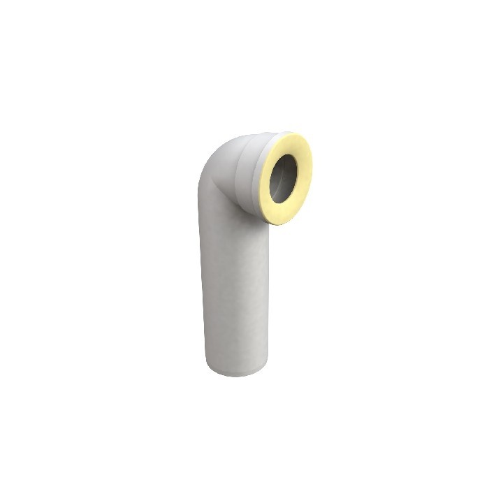 CURVA A 90° PER VASI WC Scarico D. 110 mm