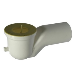 PROLUNGA CON CURVA PER WC A COLLO DI CIGNO Diam. 90