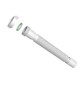 TUBO FLESSIBILE ED ESTENSIBILE C/GHIERA PLASTICA 1"1/2 x D. 40 mm