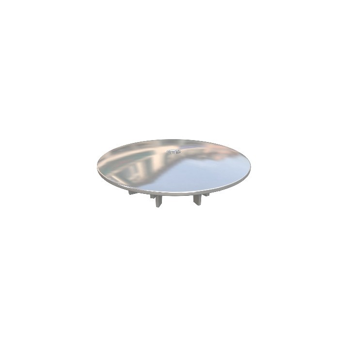 COPERCHIO RIVESTITO IN ACCIAIO PER SIFONE LYONNAISE Diam. 120 mm