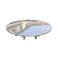 COPERCHIO RIVESTITO IN ACCIAIO PER SIFONE LYONNAISE Diam. 120 mm
