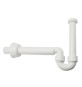 SIFONE AD "S" PER BIDET PP BIANCO Diam. 40 mm - G 1"1/4
