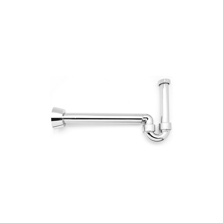 SIFONE AD "S" PER BIDET ABS CROMO Cromo