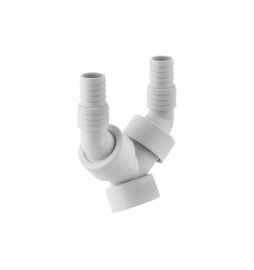 PORTA FLESSIBILE A GOMITO DOPPIO GEBERIT G 1"