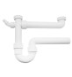SIFONE PER LAVELLO A DUE BACINELLE 1"1/2 - 1"1/4 - Diam. 40