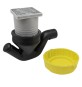 SIFONE A PAVIMENTO IN PE GEBERIT Diam. 50 mm
